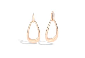 FANTINA earrings in rose gold by Pomellato